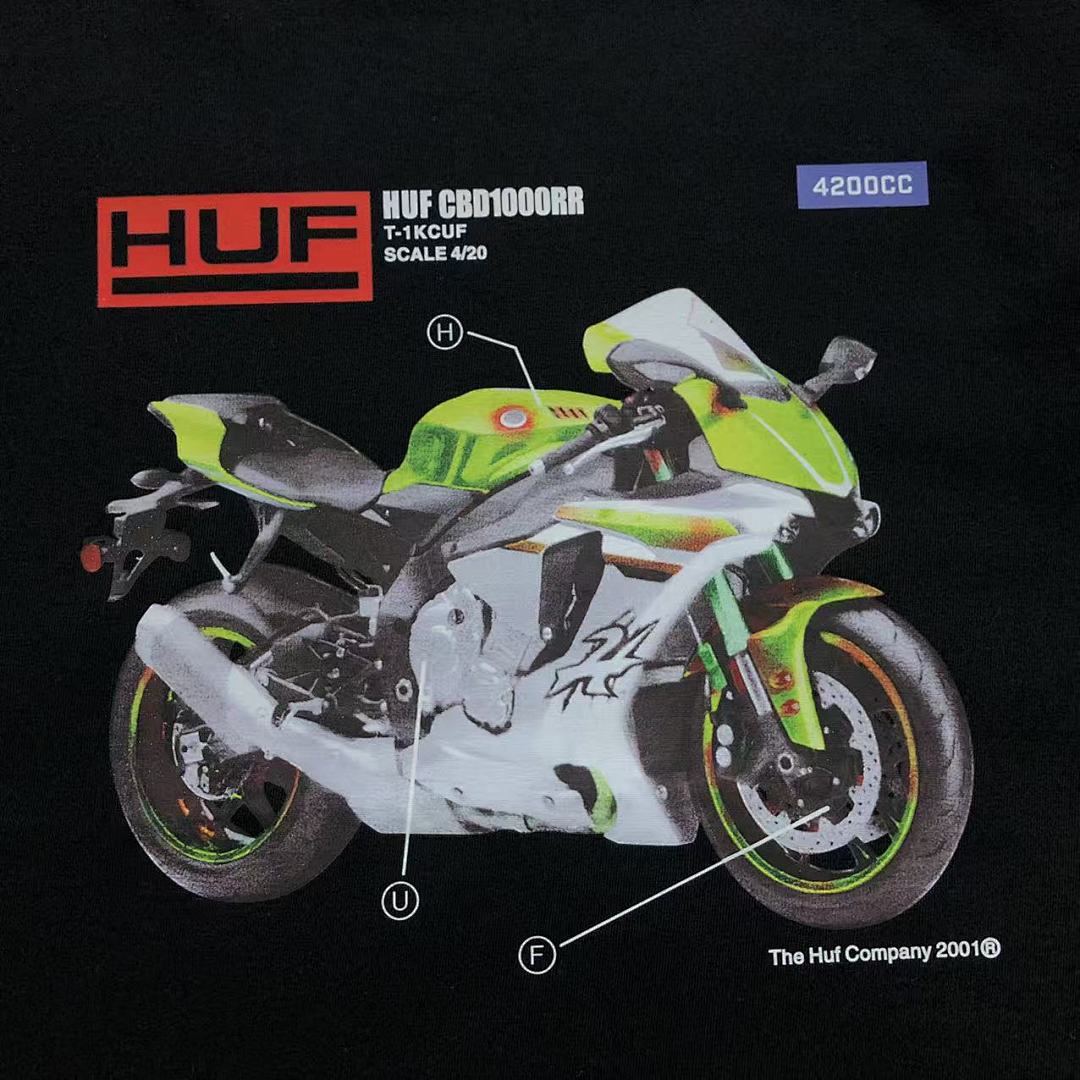 HUF 78 HUF T-SHIRT 4104211802 (Im 170Cm 60Kg I Wear Size L In The Phot) - Image 13