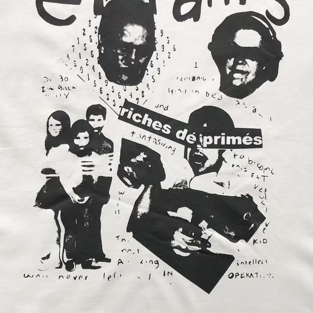 Chanel 85 ENFANTS RICHES DEPRIMES T-SHIRT 42012444162 (Im 170Cm 60Kg I Wear Size S In The Phot) - Image 10