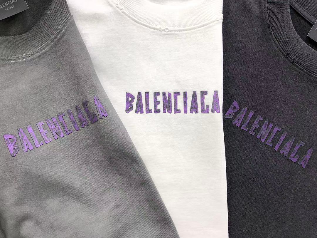 Balenciaga 135 B⭐L⭐⭐⭐IA⭐A T-SHIRT 5260608147 (Im 170Cm 60Kg I Wear Size L In The Phot) - Image 17