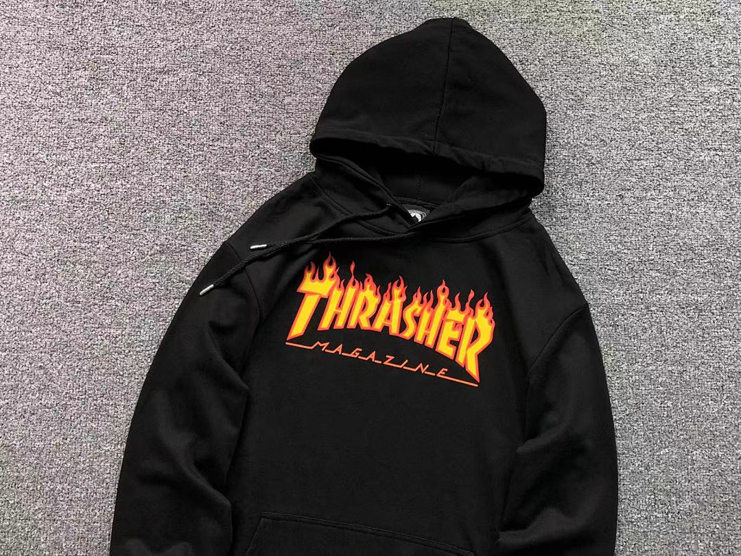 Thrasher 98 THRASHER HOODIE 5101012121 (Im 170Cm 60Kg I Wear Size L In The Phot) - Image 9