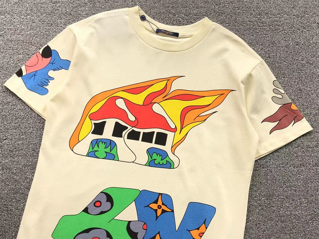 Louis Vuitton 129 L⭐ T-SHIRT 214061936 (Im 170Cm 60Kg I Wear Size S In The Phot) - Image 11