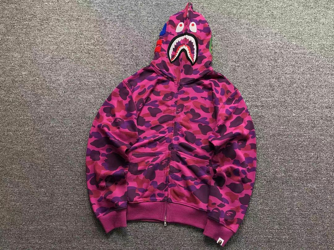 Bape 218 BAPE HOODIE 4111100277 (Im 170Cm 60Kg I Wear Size L In The Phot) - Image 24