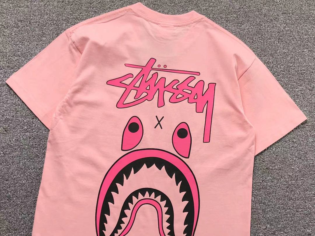Bape 78 BAPE STUSSY T-SHIRT 1102090342 (Im 170Cm 55Kg I Wear Size S In The Phot) - Image 9