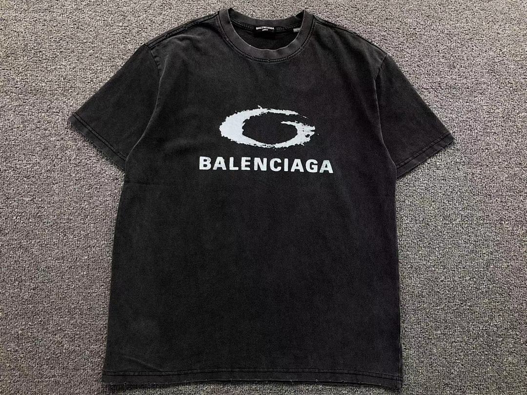 Balenciaga 98 B⭐L⭐⭐⭐IA⭐A T-SHIRT 5230505136 (Im 170Cm 60Kg I Wear Size XS In The Phot) - Image 5