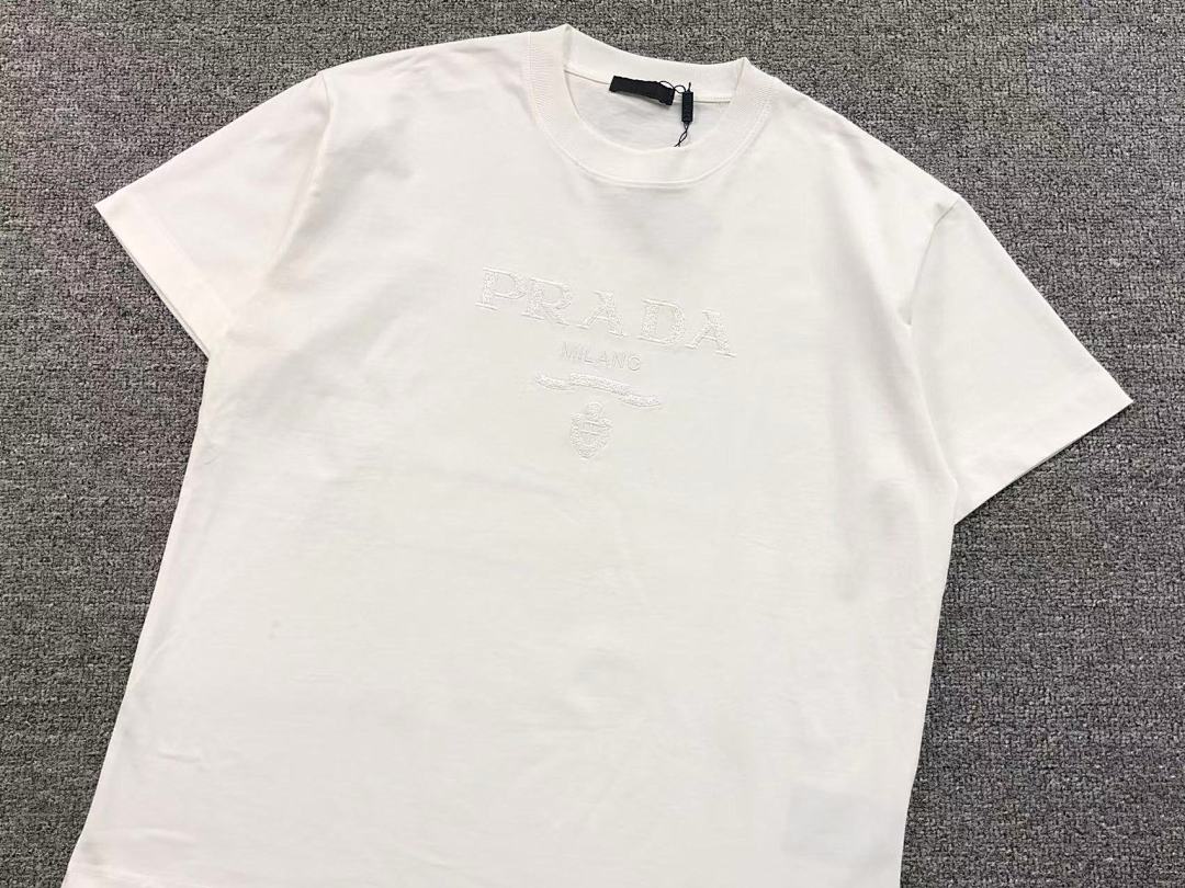 Prada 118 P⭐A⭐A T-SHIRT 4123104133 (Im 170Cm 60Kg I Wear Size 2XL In The Phot) - Image 15