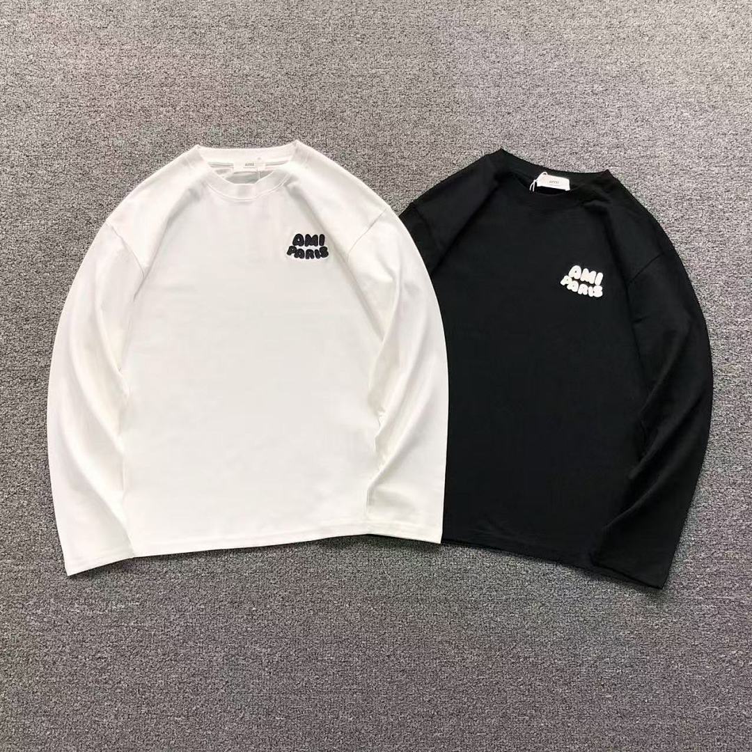Unbranded 138 AMI LONG SLEEVED 219170701 (Im 170Cm 60Kg I Wear Size M In The Phot)