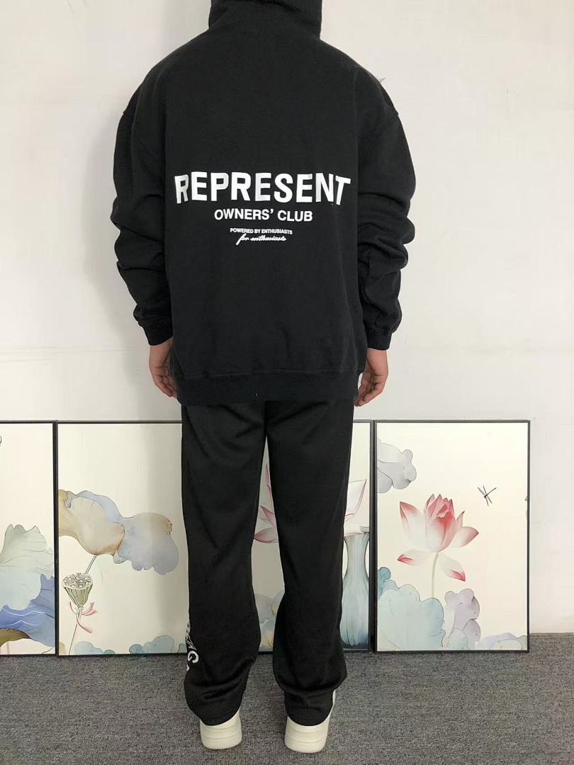 Represent 128 REPRESENT HOODIE 510032591 (Im 170Cm 60Kg I Wear Size S In The Phot) - Image 5