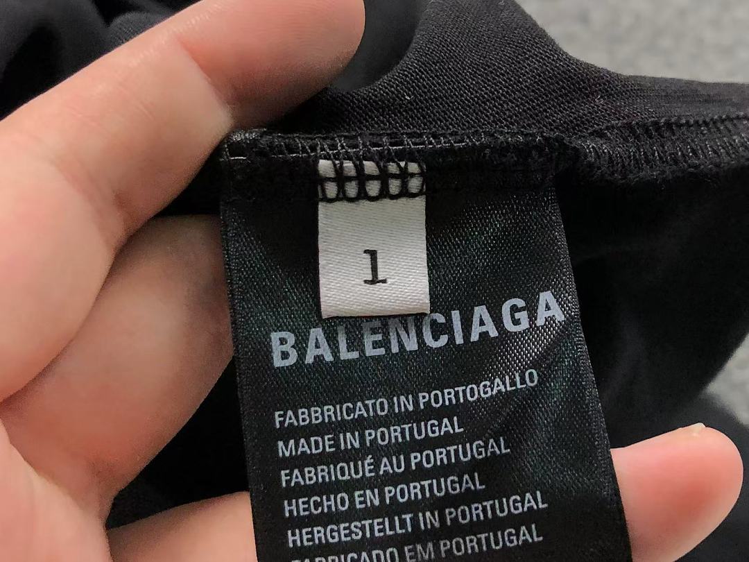 Balenciaga 125 B⭐L⭐⭐⭐IA⭐A T-SHIRT 42042403163 (Im 170Cm 60Kg I Wear Size 1 In The Phot) - Image 15