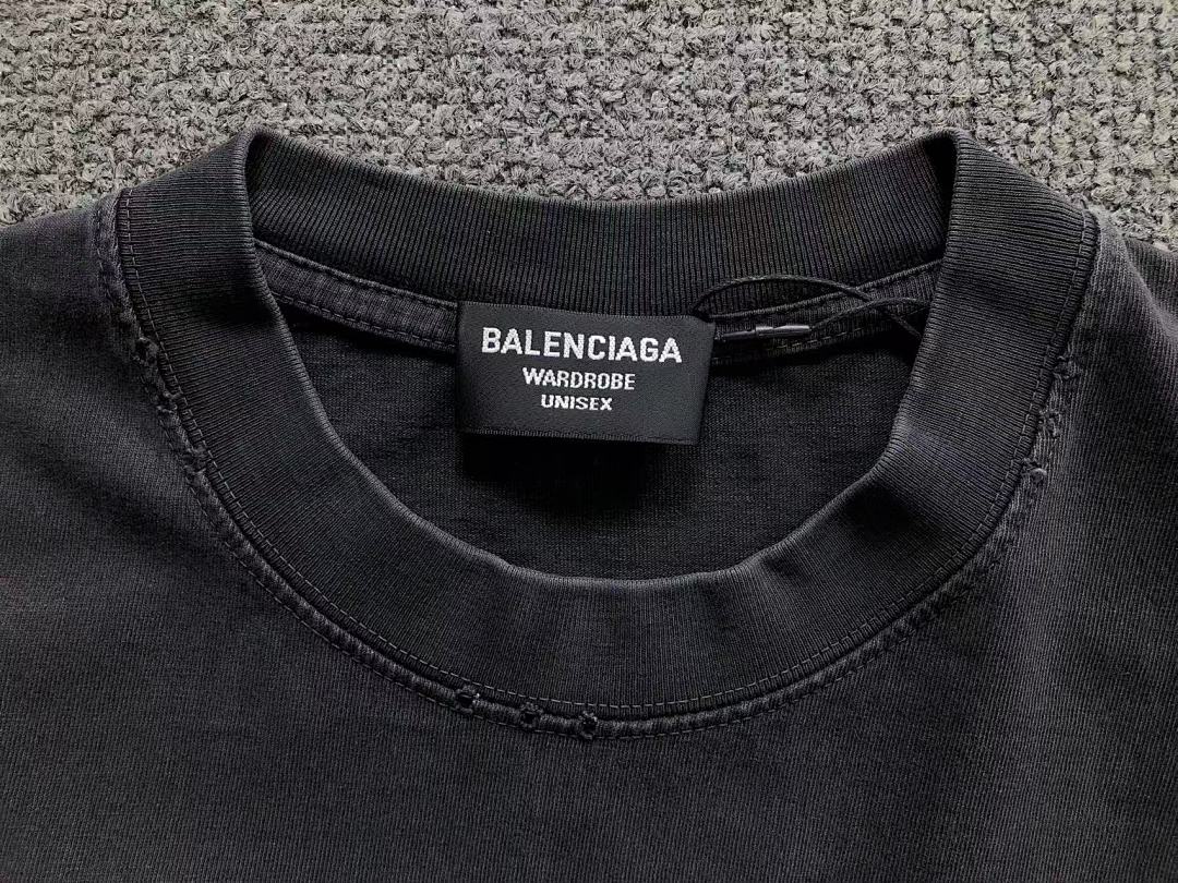 Balenciaga 168 B⭐L⭐⭐⭐IA⭐A T-SHIRT 2203181805 (Im 170Cm 60Kg I Wear Size S In The Phot) - Image 22