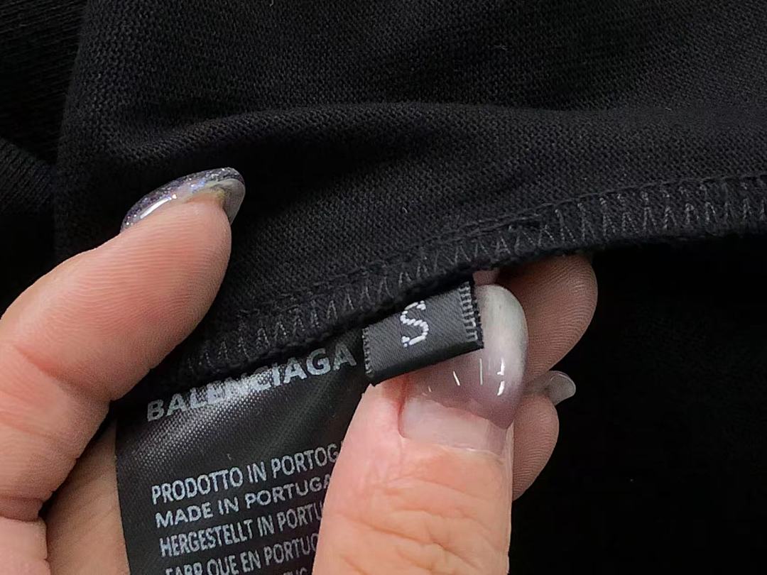 Balenciaga 108 B⭐L⭐⭐⭐IA⭐A T-SHIRT 2162308125 (Im 170Cm 60Kg I Wear Size S In The Phot) - Image 26