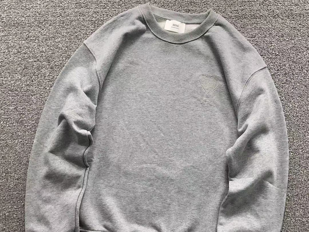 AMI 125 AMI HOODIE 3201080517 (Im 170Cm 60Kg I Wear Size S In The Phot) - Image 14