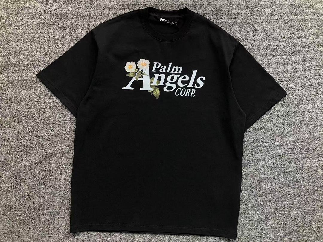 Palm Angels 78 PALM ANGELS T-SHIRT 41060941121 (Im 170Cm 60Kg I Wear Size L In The Phot) - Image 9