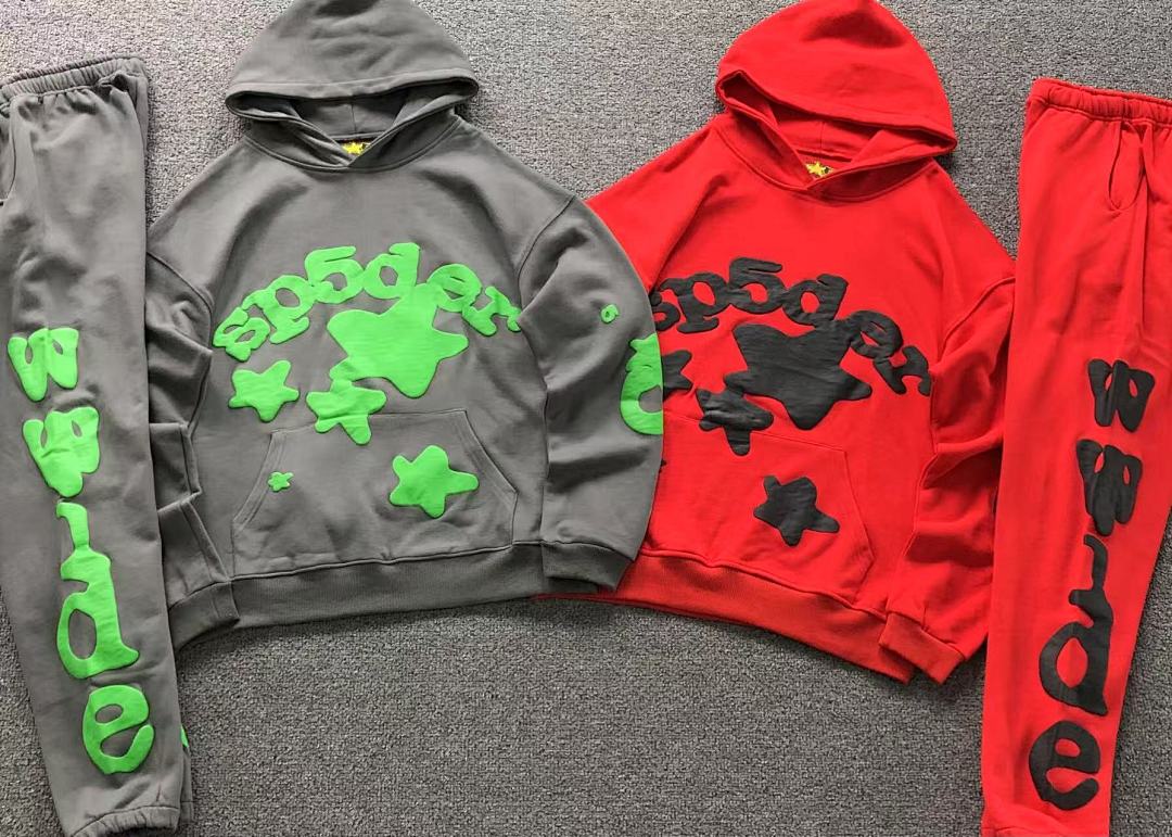Sp5der TROUSERS 116 SP5DER HOODIE - Image 8