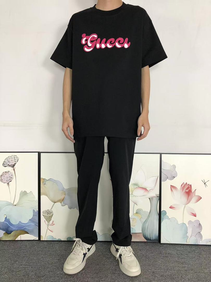 Gucci 115 G⭐C⭐I T-SHIRT 3205060821 (Im 170Cm 60Kg I Wear Size L In The Phot) - Image 3