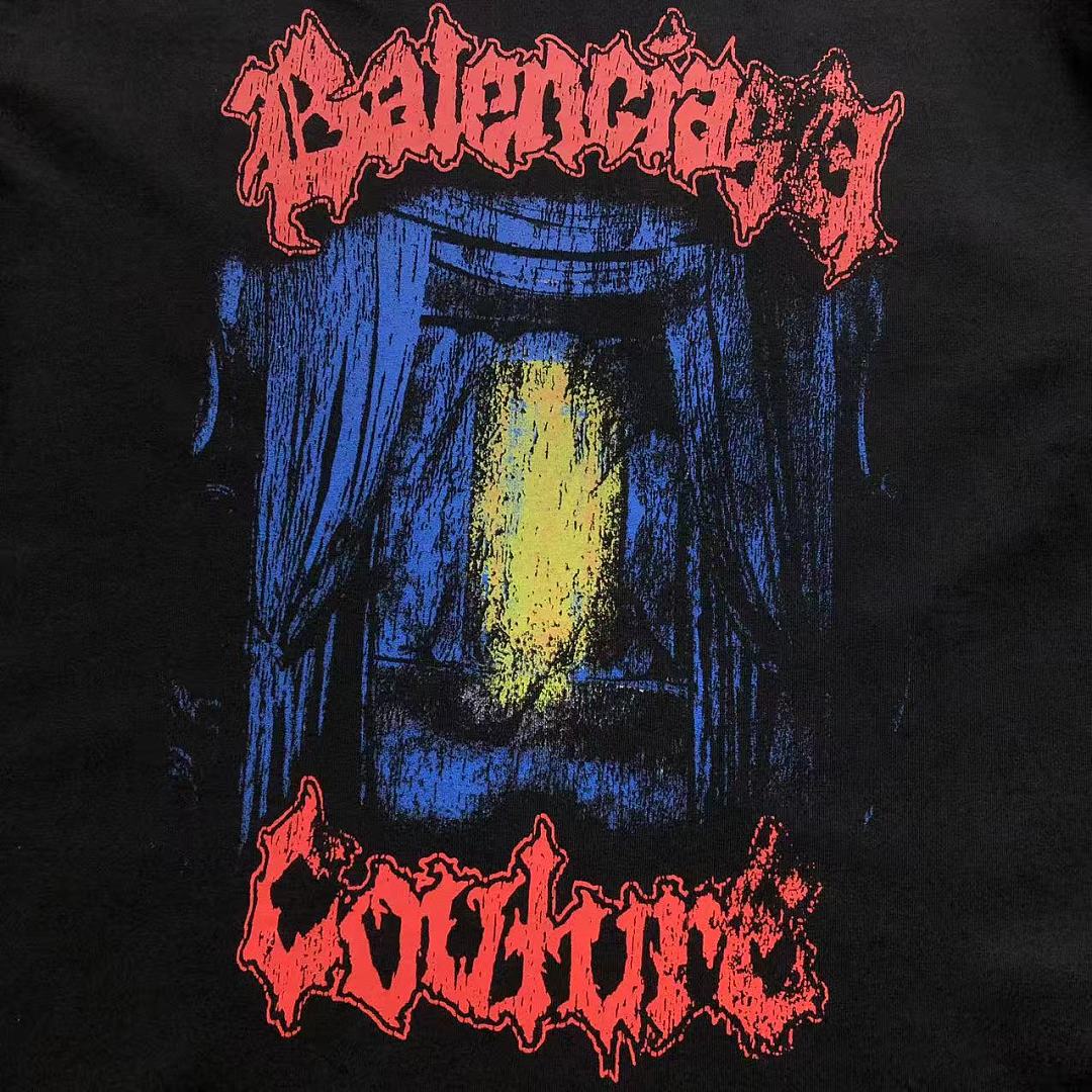 Balenciaga 128 B⭐L⭐⭐⭐IA⭐A T-SHIRT 42042405163 (Im 170Cm 60Kg I Wear Size XS In The Phot) - Image 8