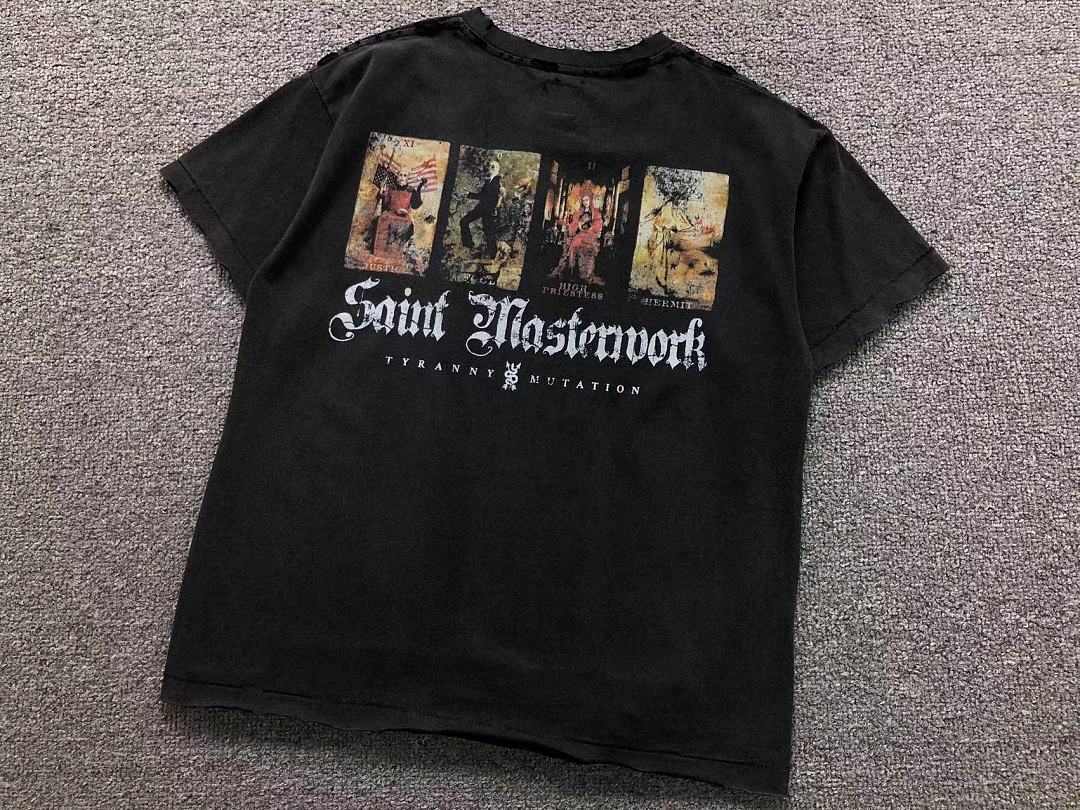 Chanel 98 SAINT MICHAEL T-SHIRT 42053008155 (Im 170Cm 60Kg I Wear Size S In The Phot) - Image 11