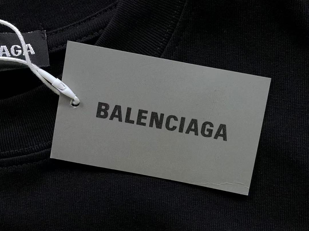 Balenciaga 98 B⭐L⭐⭐⭐IA⭐A T-SHIRT 2162301125 (Im 170Cm 60Kg I Wear Size S In The Phot) - Image 22