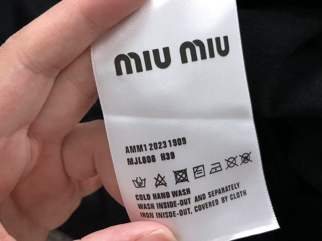 Miu Miu 125 M⭐U T-SHIRT 4205191077 (Im 170Cm 60Kg I Wear Size M In The Phot) - Image 19