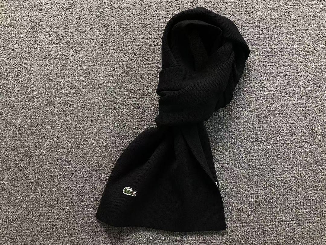 Lacoste 175 LACOSTE HAT SCARF 4207200701 (Long 176CM* Wide 29CM*) - Image 20
