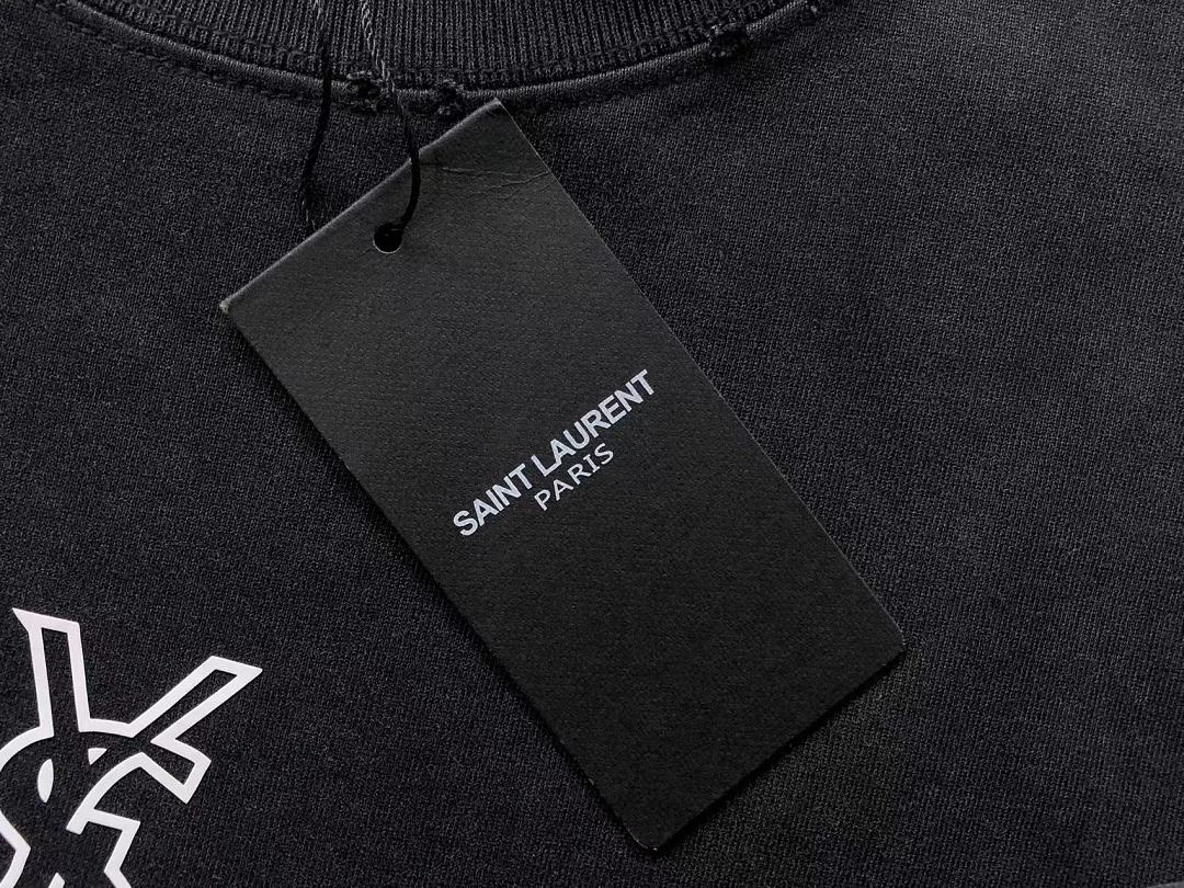 Saint Laurent 128 SA⭐⭐T ⭐⭐U⭐⭐NT T-SHIRT 42042912133 (Im 170Cm 60Kg I Wear Size 2XL In The Phot) - Image 24