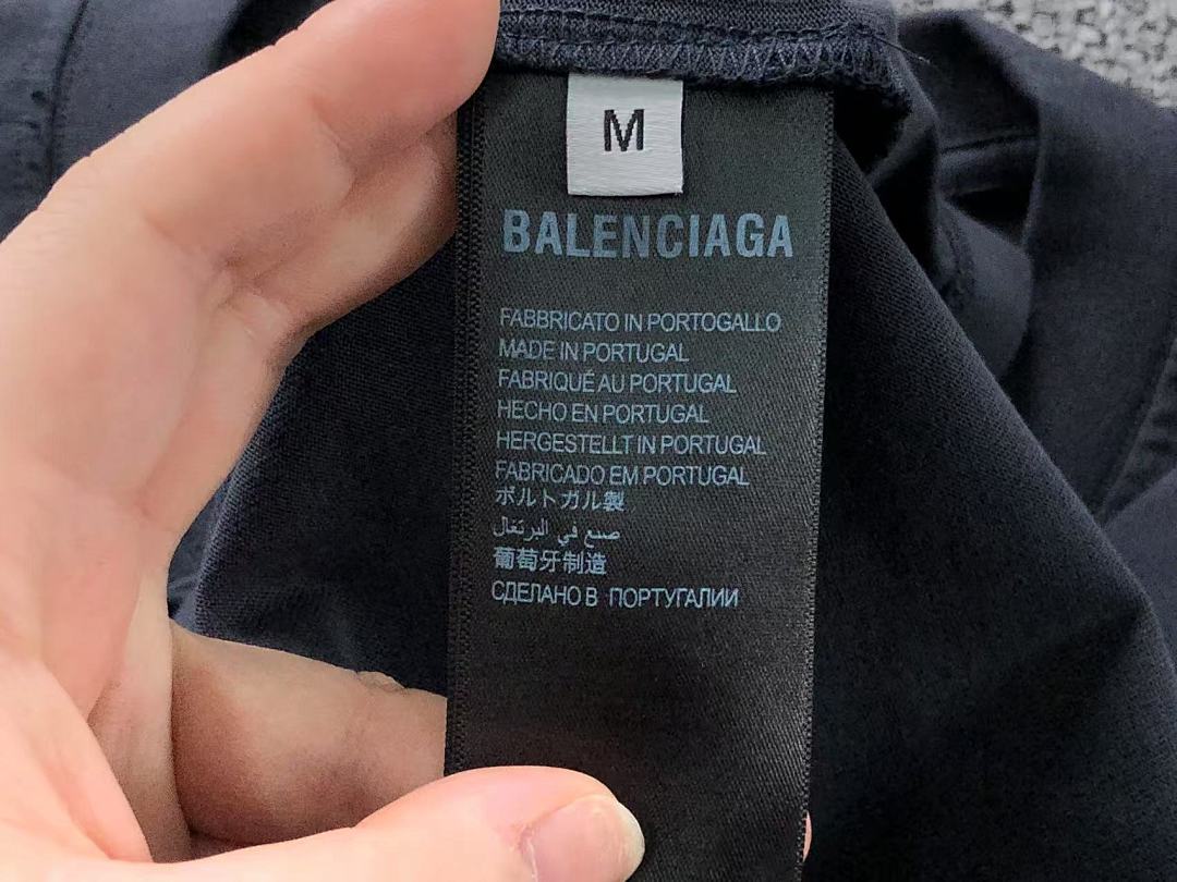 Balenciaga 118 B⭐L⭐⭐⭐IA⭐A T-SHIRT 4104071121 (Im 170Cm 60Kg I Wear Size M In The Phot) - Image 14