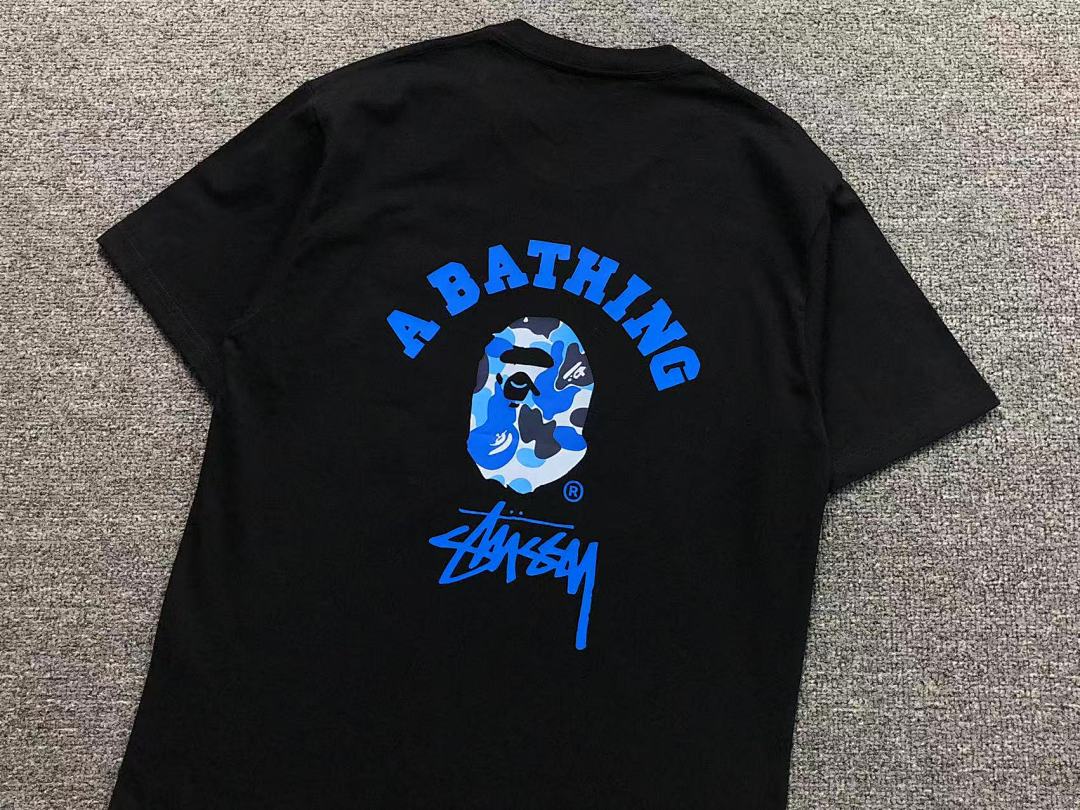 Bape 88 BAPE STUSSY T-SHIRT 3112050121 (Im 170Cm 60Kg I Wear Size M In The Phot) - Image 12