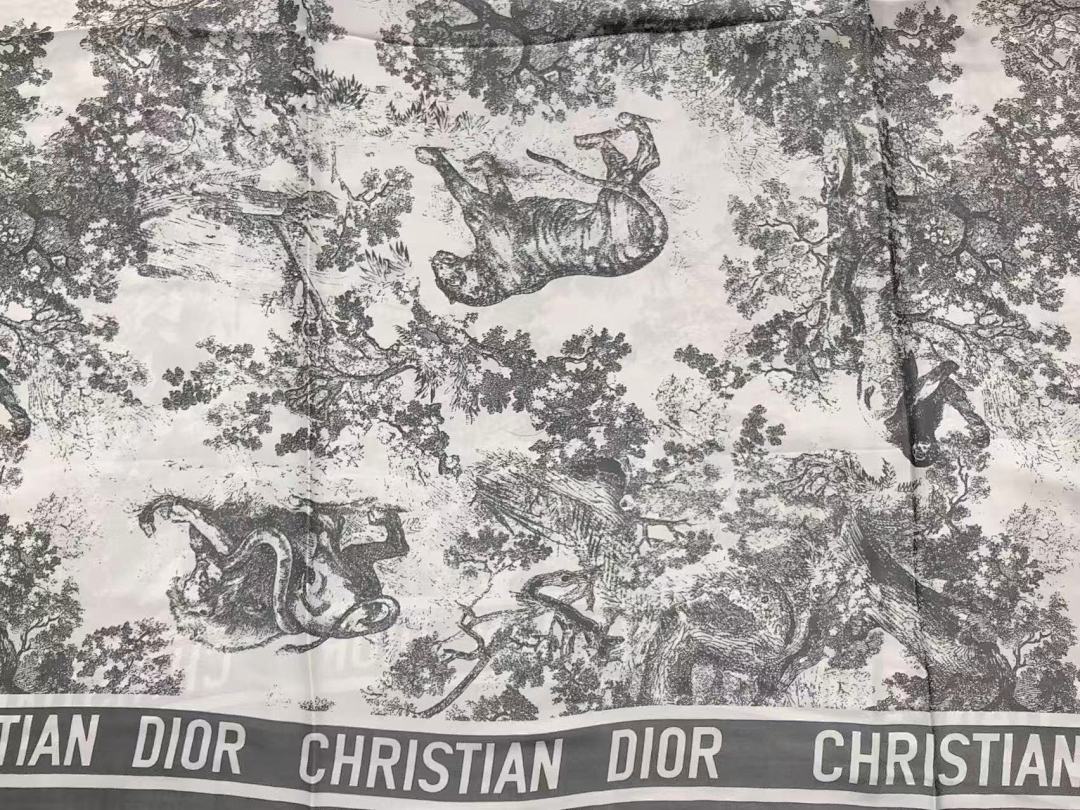 Dior 85 D⭐O⭐ SCARF 5101142102 (Long 178CM* Wide 90CM*) - Image 7