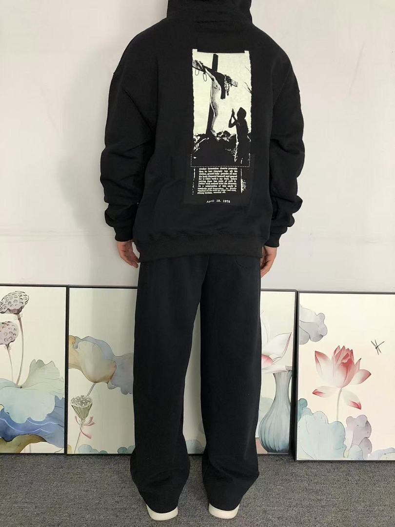 Chanel 178 ENFANTS RICHES DEPRIMES HOODIE 521713162 (Im 170Cm 60Kg I Wear Size S In The Phot) - Image 4