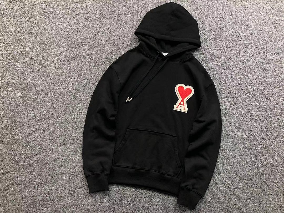AMI 168 AMI HOODIE 3110170521 (Im 170Cm 60Kg I Wear Size M In The Phot) - Image 35