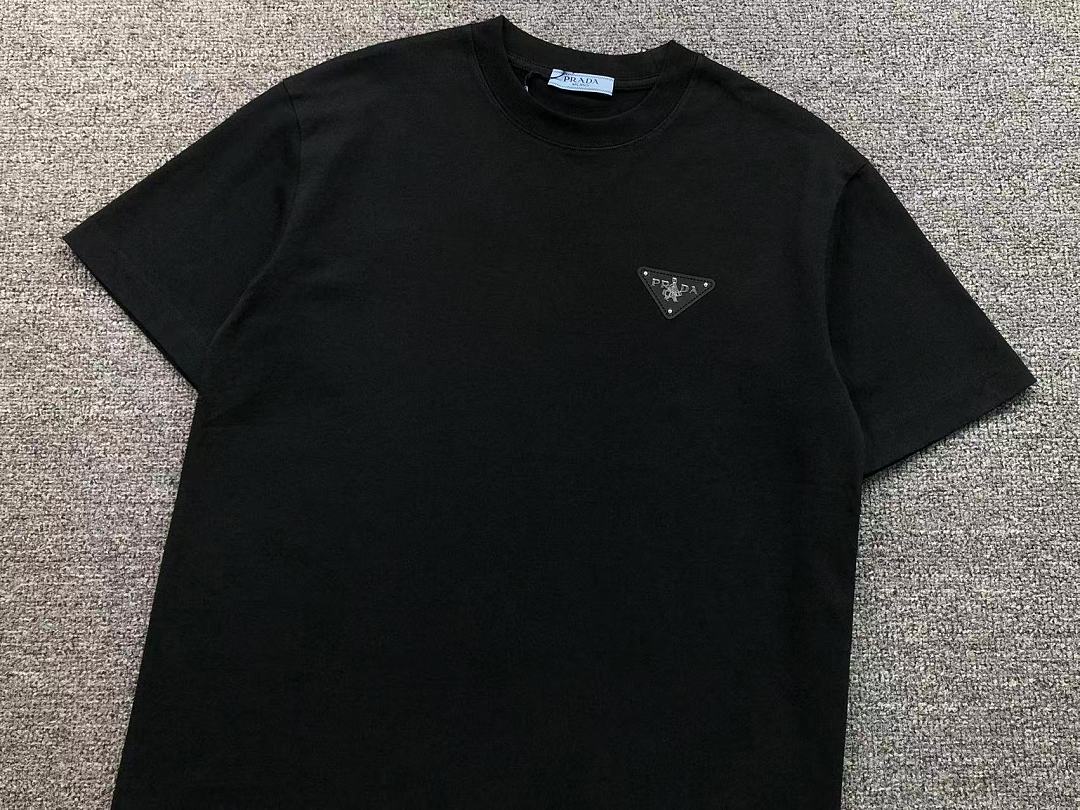 Prada 115 P⭐A⭐A T-SHIRT 3205030521 (Im 170Cm 60Kg I Wear Size L In The Phot) - Image 11