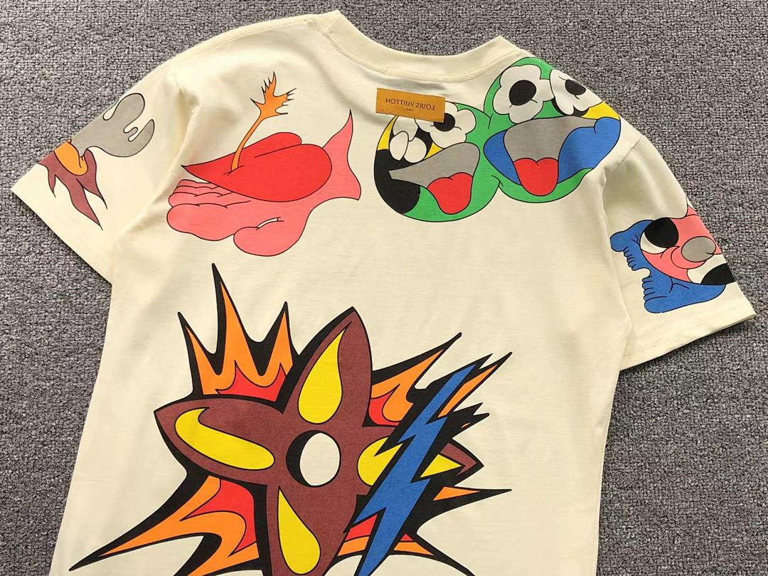 Louis Vuitton 129 L⭐ T-SHIRT 214061936 (Im 170Cm 60Kg I Wear Size S In The Phot) - Image 7