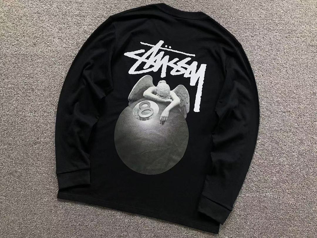 Stussy 95 STUSSY LONG SLEEVED 582017123 (Im 170Cm 60Kg I Wear Size M In The Phot) - Image 8