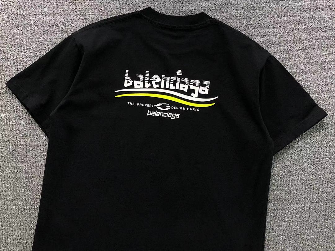 Balenciaga 118 B⭐L⭐⭐⭐IA⭐A T-SHIRT 4112002133 (Im 170Cm 60Kg I Wear Size XL In The Phot) - Image 11