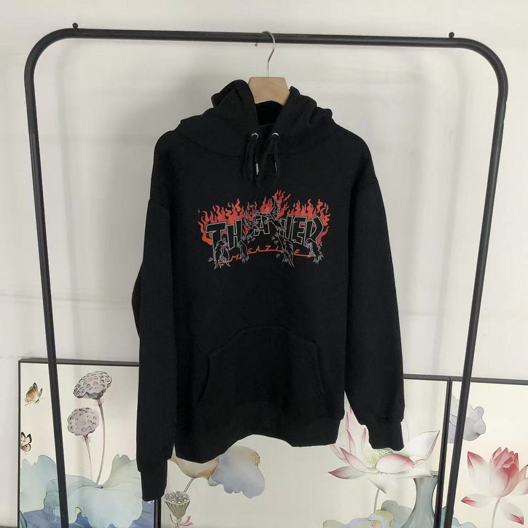 Thrasher 98 THRASHER HOODIE 5101019121 (Im 170Cm 60Kg I Wear Size L In The Phot) - Image 19