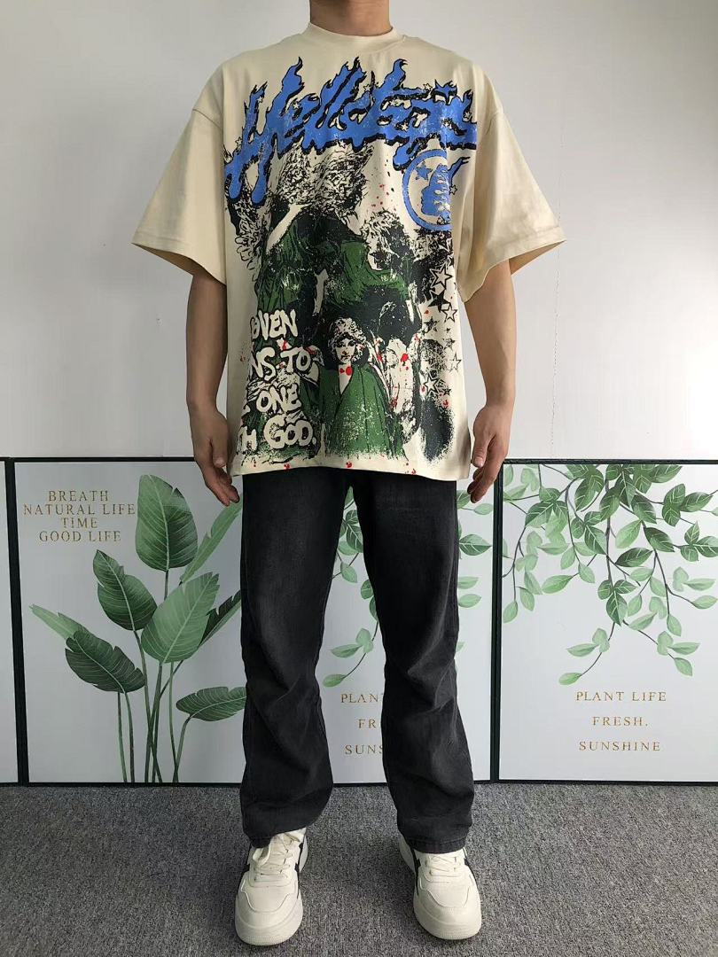 Hellstar 95 HELLSTAR T-SHIRT 411103117 (Im 170Cm 55Kg I Wear Size M In The Phot) - Image 3
