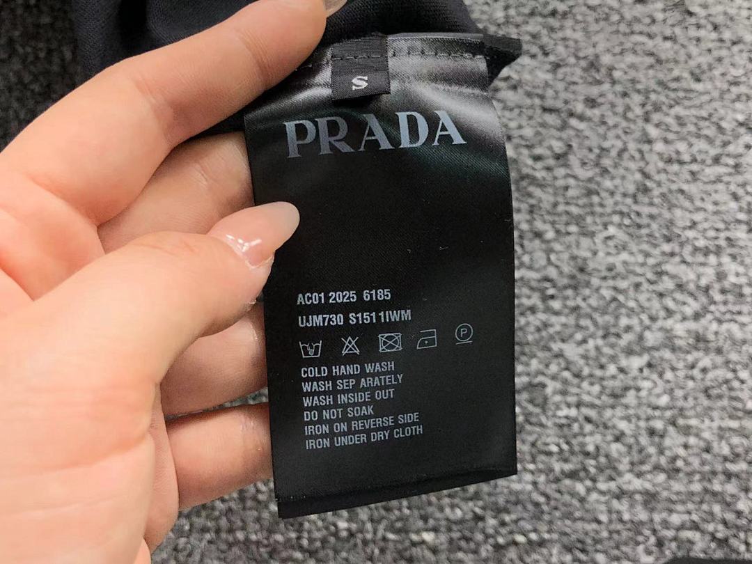 Prada 108 P⭐A⭐A T-SHIRT 213030821 (Im 170Cm 55Kg I Wear Size S In The Phot) - Image 19