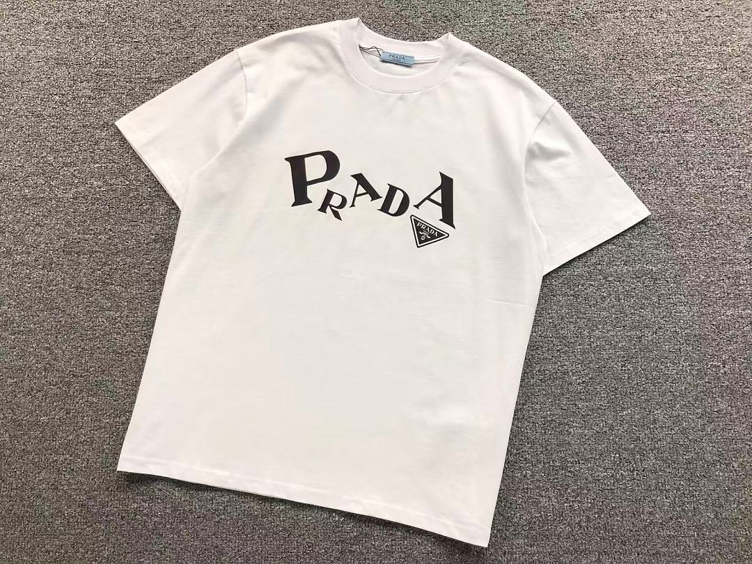 Prada 128 P⭐A⭐A T-SHIRT 3204223121 (Im 170Cm 60Kg I Wear Size M In The Phot) - Image 13