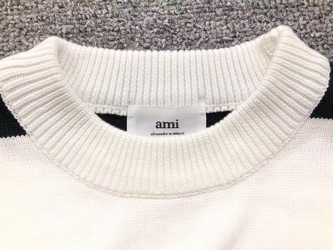 AMI 178 AMI SWEATER 4106262377 (Im 170Cm 60Kg I Wear Size S In The Phot) - Image 15