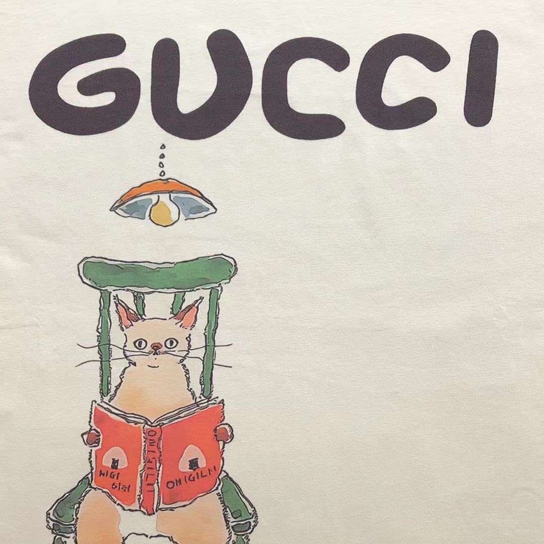Gucci 85 G⭐C⭐I T-SHIRT 5231953101 (Im 170Cm 60Kg I Wear Size S In The Phot) - Image 9