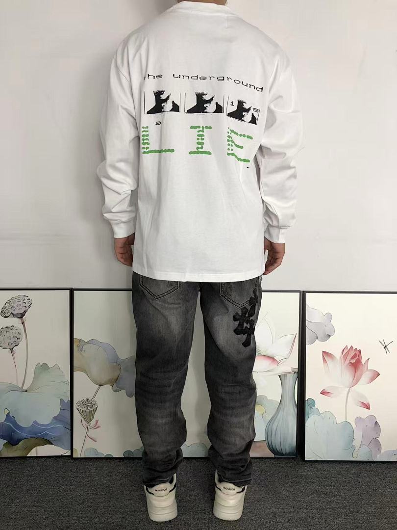 Chanel 98 ENFANTS RICHES DEPRIMES LONG SLEEVED 5211257162 (Im 170Cm 60Kg I Wear Size S In The Phot) - Image 4