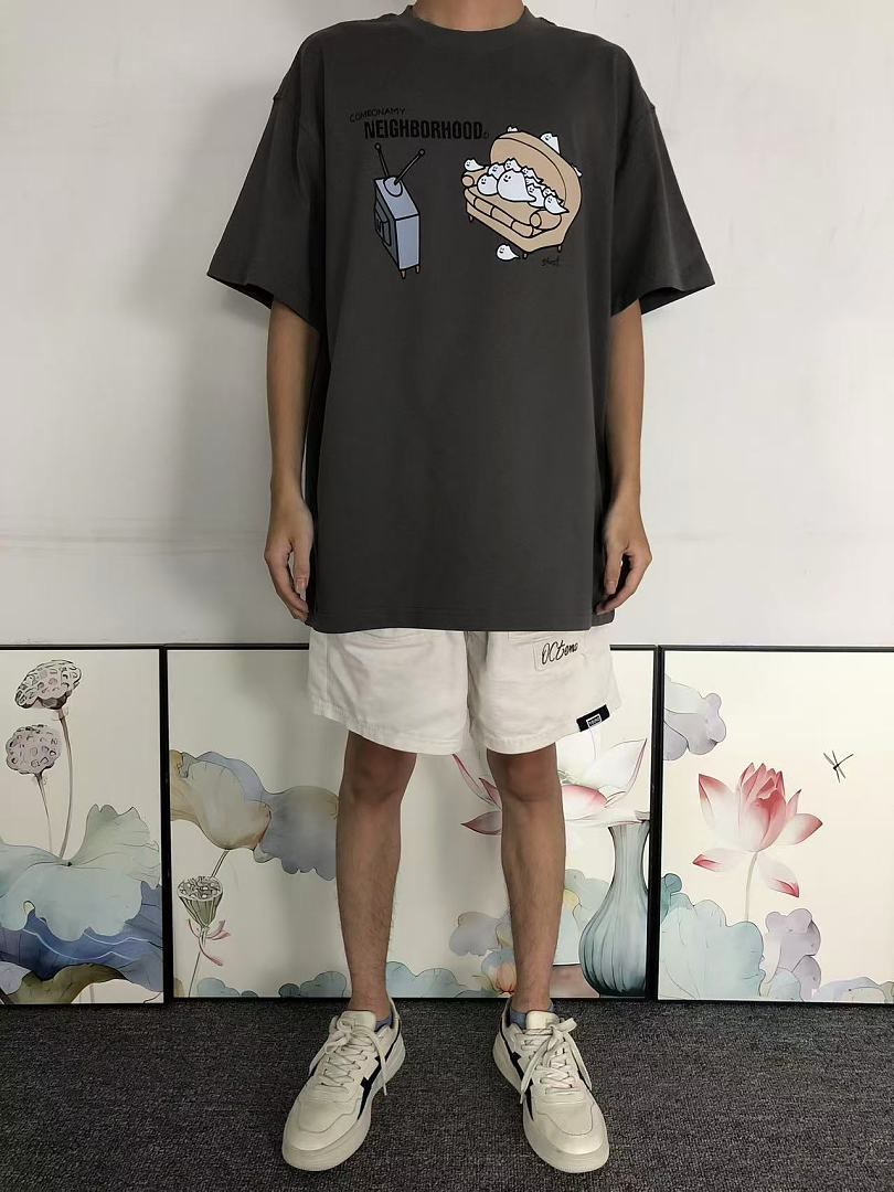 Neighborhood 113 NEIGHBORHOOD T-SHIRT 4208206502 (Im 170Cm 60Kg I Wear Size L In The Phot) - Image 3