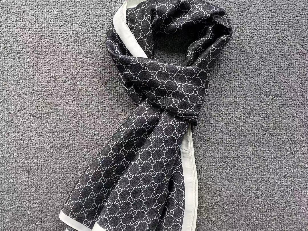 Gucci 68 G⭐C⭐I SCARF 2203170676 (Long 180CM* Wide 90CM*) - Image 6