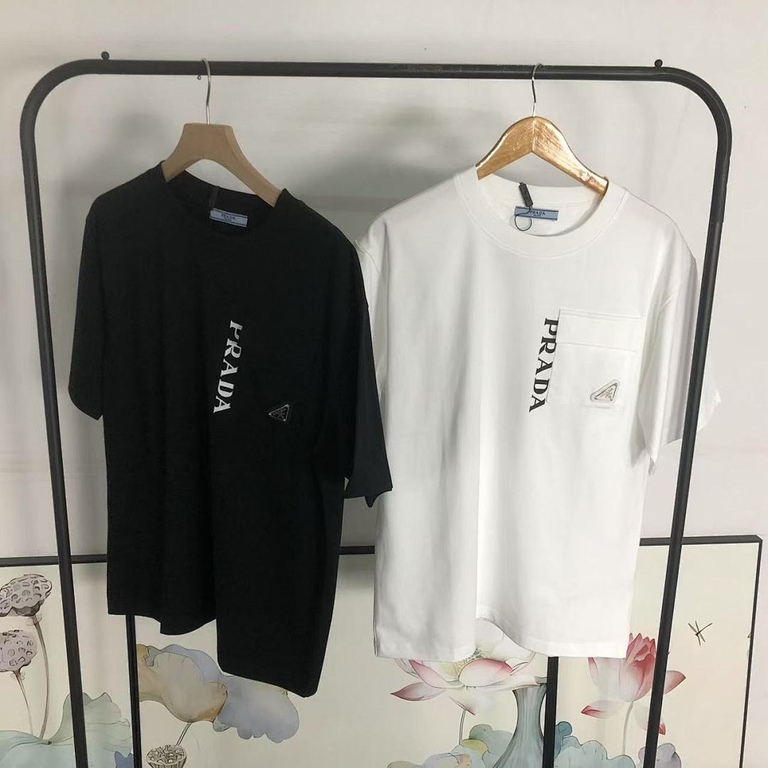 Prada 95 P⭐A⭐A T-SHIRT 3201220103 (Im 170Cm 60Kg I Wear Size M In The Phot) - Image 26