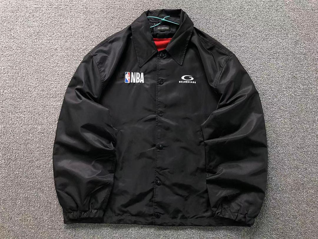 Balenciaga 388 B⭐L⭐⭐⭐IA⭐A NBA BASKETBALL JACKET 22081932001 (Im 170Cm 60Kg I Wear Size S In The Phot) - Image 5