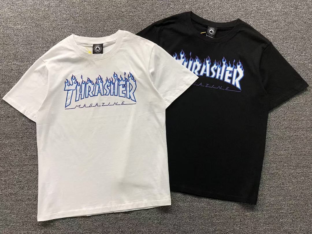 Thrasher 68 THRASHER T-SHIRT 41060911121 (Im 170Cm 60Kg I Wear Size L In The Phot) - Image 5