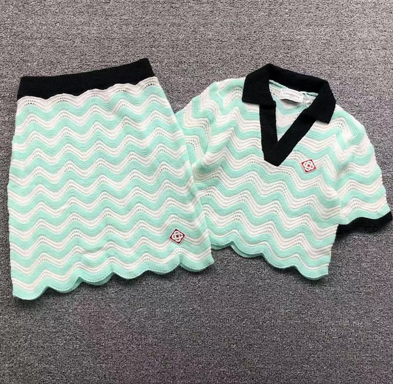 Casablanca 335 CASABLANCA POLO SHORT SKIRT FEMAIE