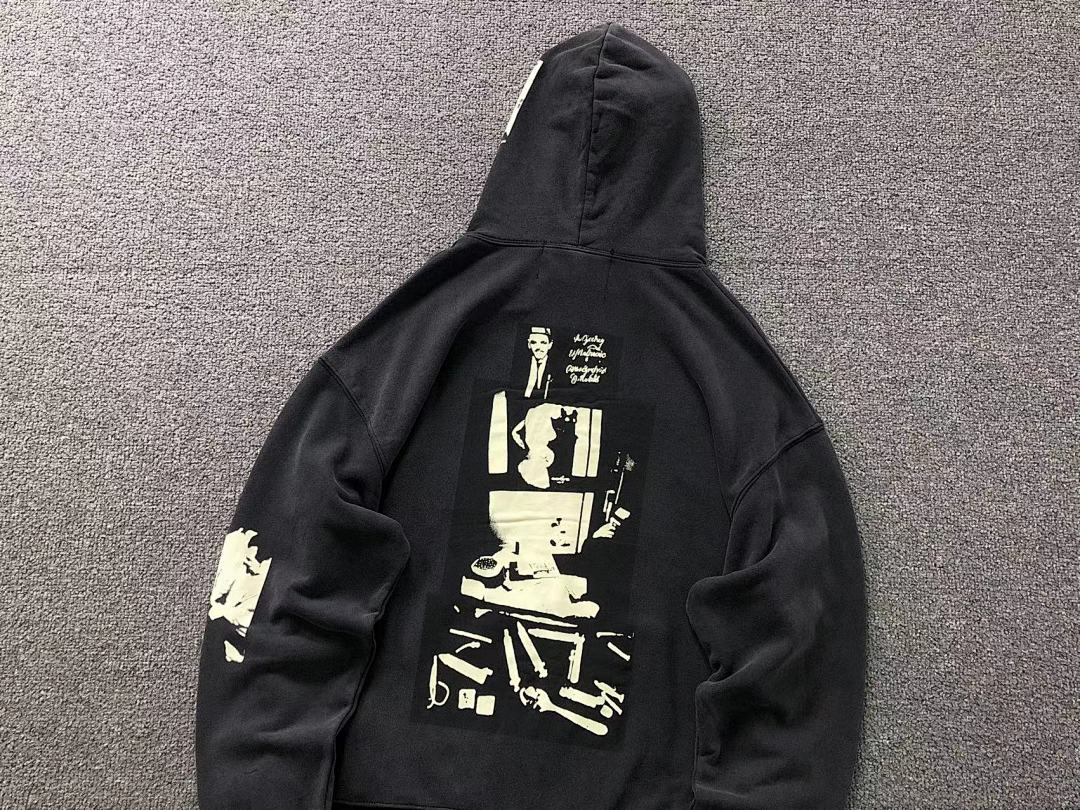 Chanel 178 ENFANTS RICHES DEPRIMES HOODIE 511602162 (Im 170Cm 60Kg I Wear Size S In The Phot) - Image 7