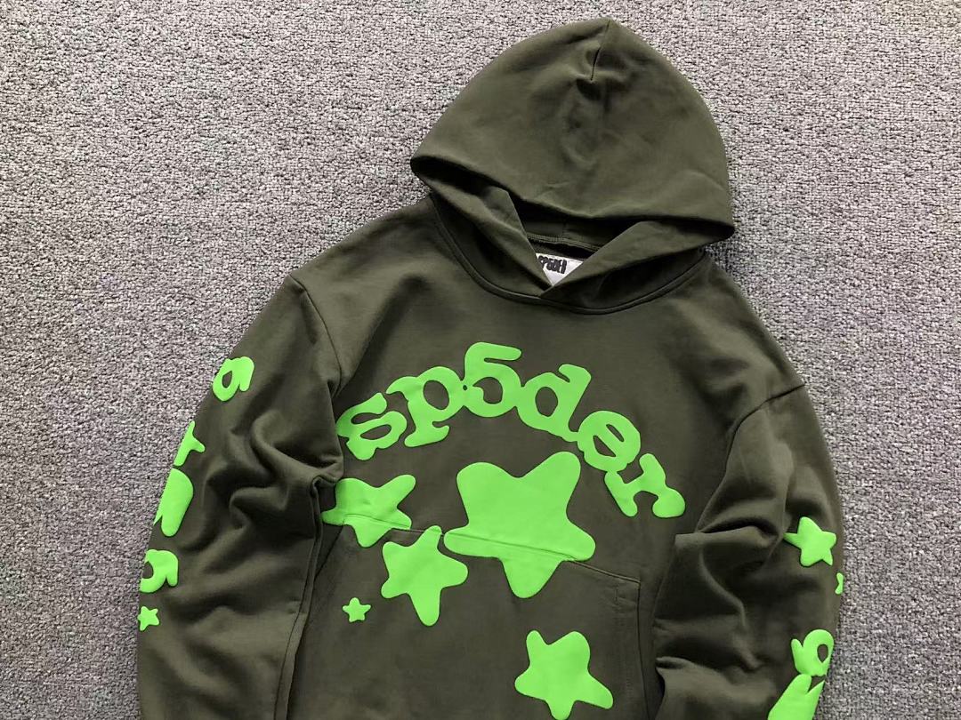 Sp5der TROUSERS125 SP5DER HOODIE - Image 11