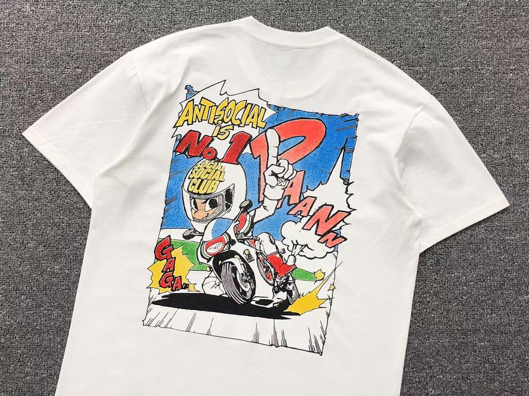 Christian Louboutin 85 ANTI SOCIAL CLUB T-SHIRT - Image 7