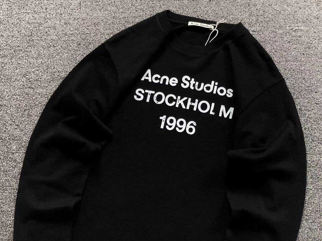 Unbranded 158 ACNE STUDIOS LONG SLEEVED 4207310801 (Im 170Cm 60Kg I Wear Size M In The Phot) - Image 11